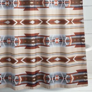 Deleon Desert Mesa Shower Curtain