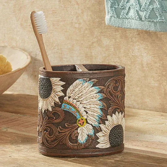 Deleon Headdress Toothbrush Holder