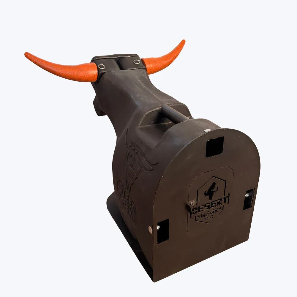 Desert Gear Black Half Steer Roping Dummy - Image 2
