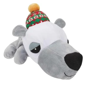 Diggers FatHedz Holiday Polar Bear Toy