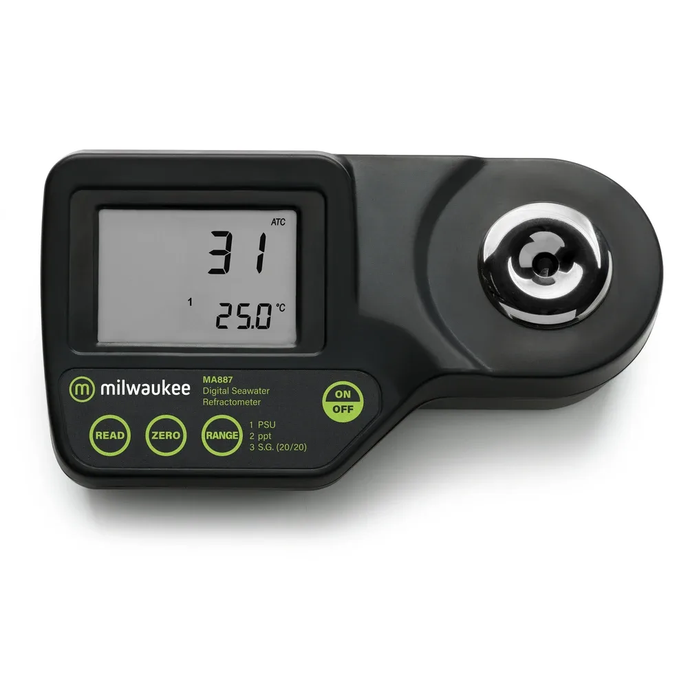 Digital Seawater Refractometer MA887 - Milwaukee