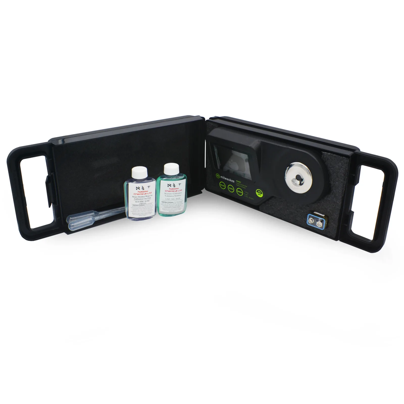 Digital Seawater Refractometer MA887 w/Protective Case - Milwaukee
