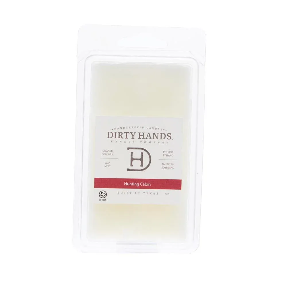 Dirty Hands Candle Company 4oz Hunting Cabin Wax Melt