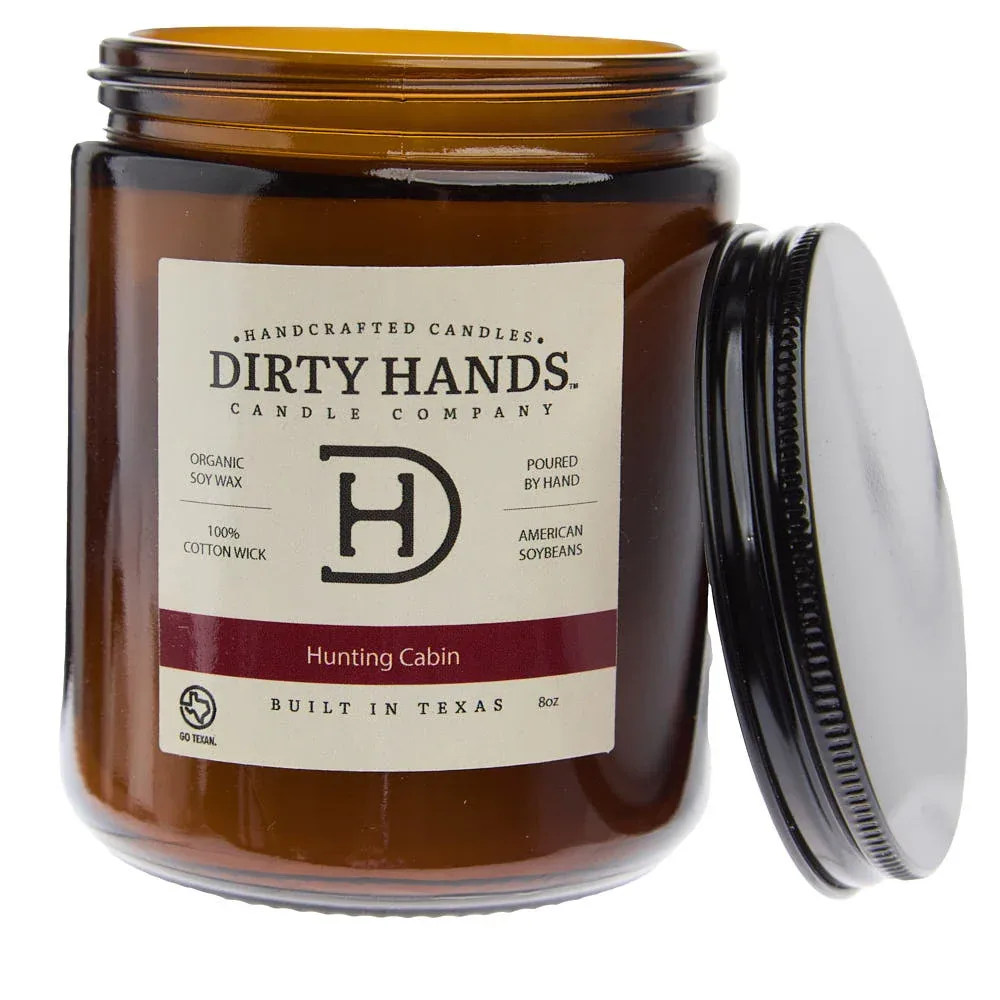 Dirty Hands Candle Company 8oz Hunting Cabin Candle - Image 2