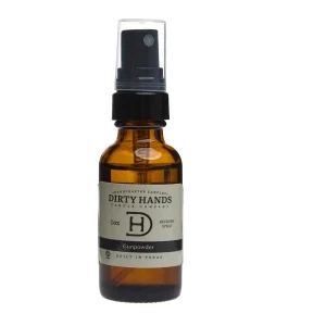 Dirty Hands Candle Company Gunpowder Refresh Spray