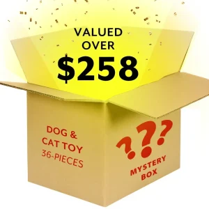 Dog & Cat Toy Mystery Box: 36 Pieces