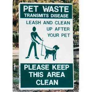 DOGIPOT Aluminum Sign OnLeash
