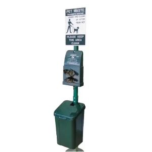 DOGIPOT Poly Pet Waste Bag Station