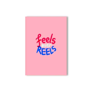 Doodlebawa Feels Over Reels Pocket Notebook A6 Notebook