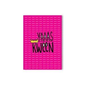 Doodlebawa Yaas Kween Pocket Notebook A6 Notebook