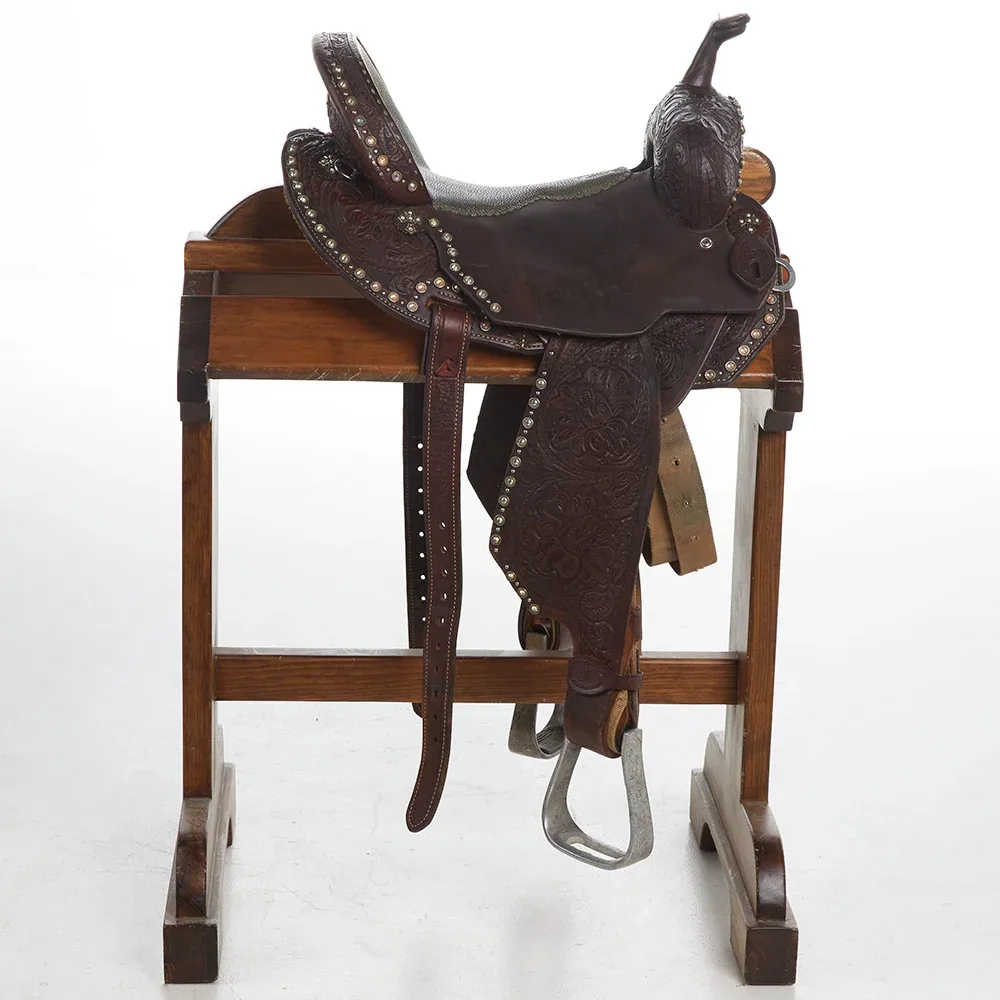 Double J Saddlery 14in Used Barrel Racer - Image 2