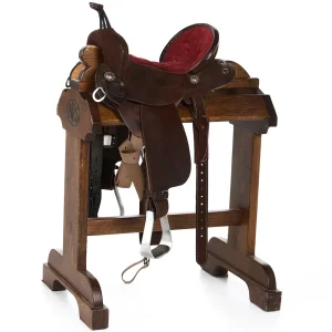 Double J Saddlery Used 13in Roughout Small Skirt Barrel Saddle