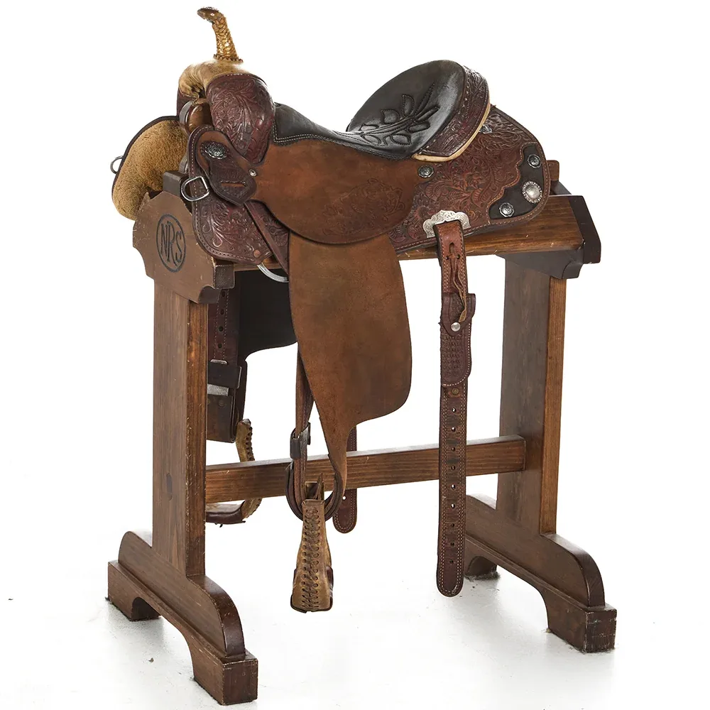 Double J Saddlery Used 14in Lynn McKenzie Special Barrel Saddle