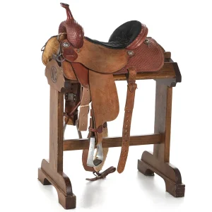 Double J Saddlery Used 14in Saddlery Barrel Racer
