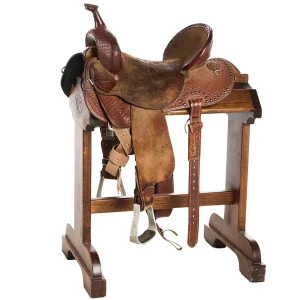 Double J Saddlery Used 15.5in Brittany Pozzi Barrel Saddle