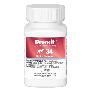 Droncit Tapewormer for Dogs