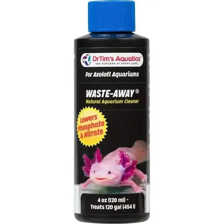 DrTim's Aquatics Waste-Away for Axolotls - Natural Cleaner 4oz