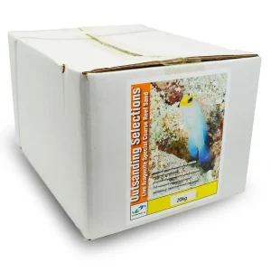 Dry Aragonite Natural Bottom Coarse Mix Reef Sand (44 lb) - Two Little Fishies