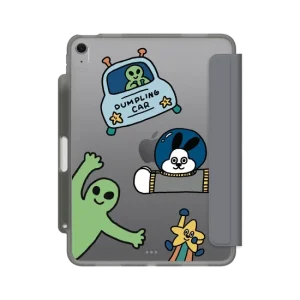 DUMPLING CAT FAMILY DUMPLING CAT FAMILY - OUTER SPACE 2 iPad Case
