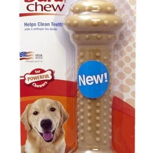 DuraChew Barbell Peanut Butter Dog Toy