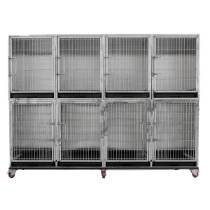 DuraDog 8-Cage Bank (includes Frame with wheels!)