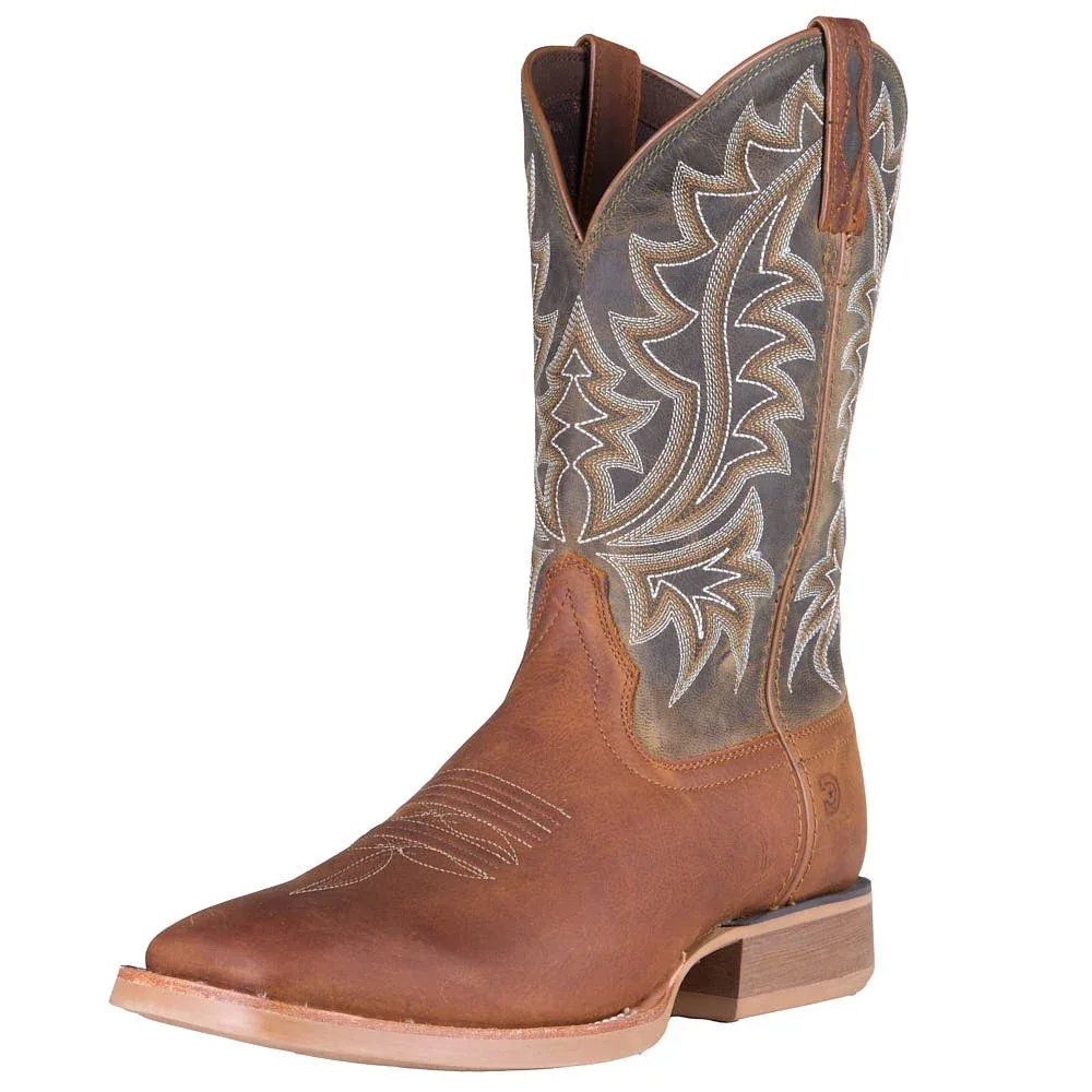 Durango Boots Men's Rebel Pro Aztec Brown Vamp 12in Olive Top