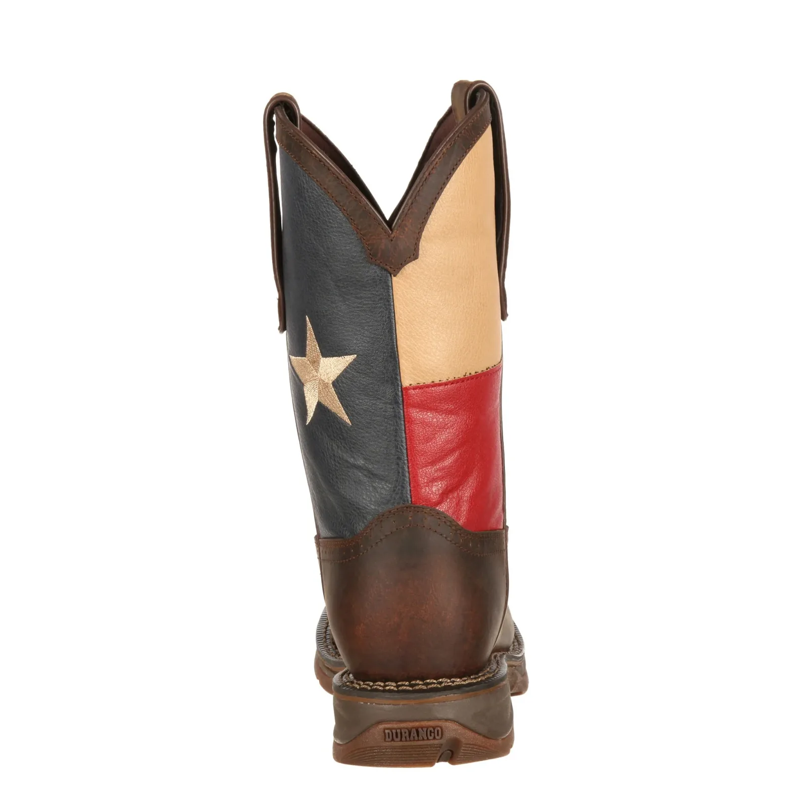 Durango Boots Mens Rebel Square Toe Texas Flag Western Work Boot - Image 2