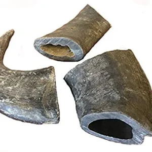 Durkha Water Buffalo Horn Medium Natural Dog Chew