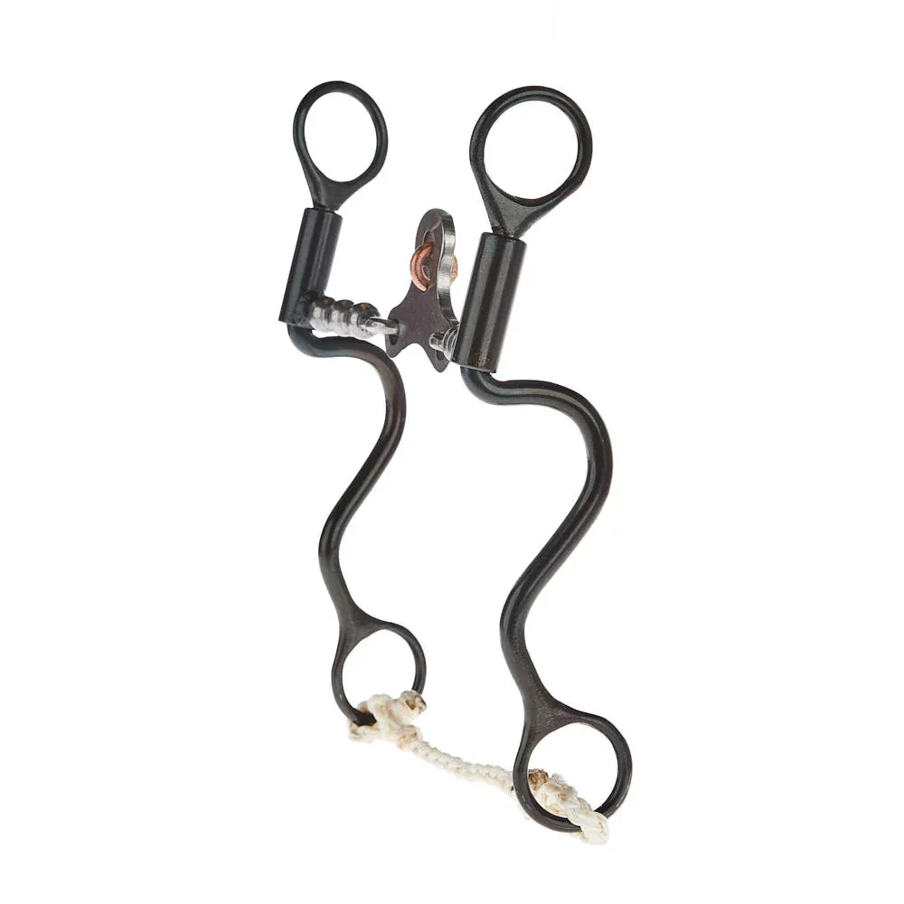 Dutton Bits 3 Piece Triangle Floating Spade Long Calvary with Solid Bead Mouth Piece - Image 2
