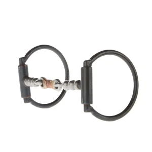 Dutton Bits D-Ring Snaffle with Solid Bead Mouthpiece