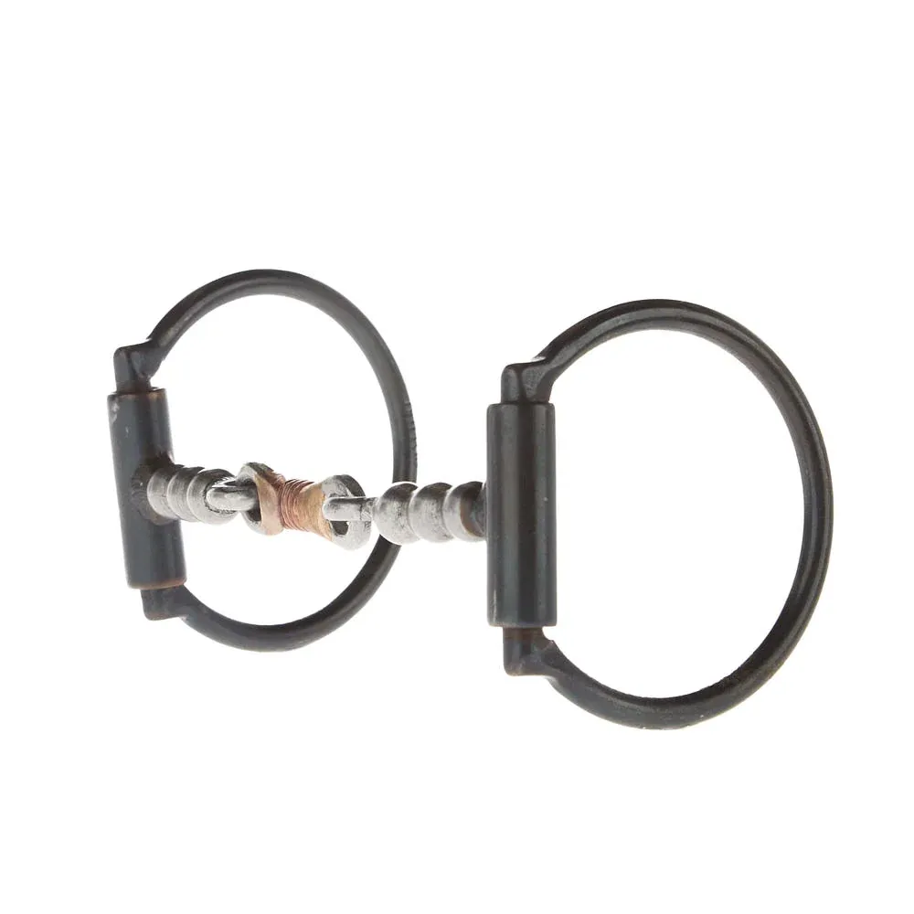 Dutton Bits D-Ring Snaffle with Solid Bead Mouthpiece