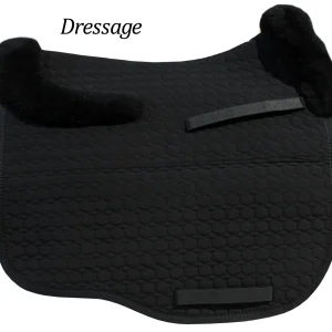 E.A. Mattes EuroFit All-Purpose Pad without Sheepskin Panels; Front & Rear Trim Only