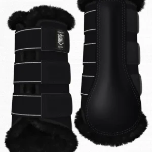 E.A. Mattes Front Sheepskin Boots