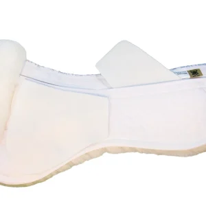 E.A. Mattes Gold Wool Dressage Correction Half Pad