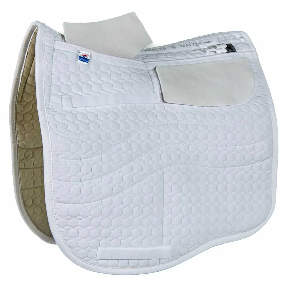 E.A. Mattes Quilted Dressage Correction EuroFit Pad