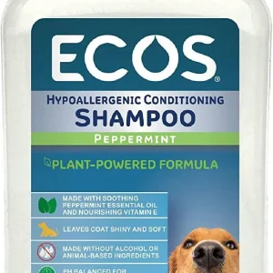 Earth Friendly ECOS Peppermint Cat and Dog Shampoo - 17 oz
