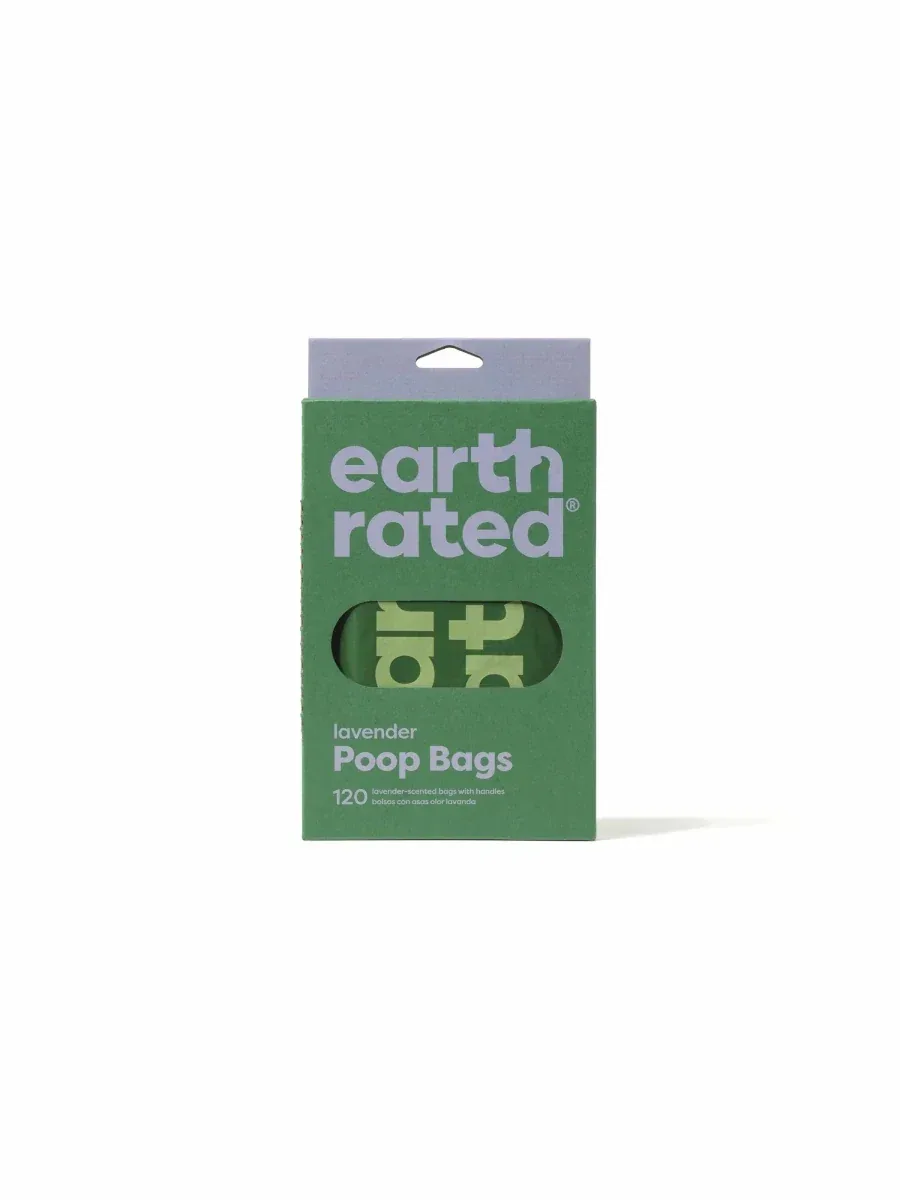 Earth Rated Lavender Easy-Tie Poop Bags 120 ct