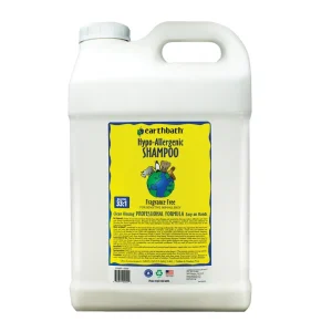 Earthbath Hypo Allergenic Dog Grooming Shampoo 2.5 Gallon