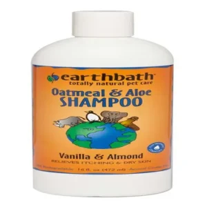 Earthbath oatmeal and aloe shampoo vanilla and almond, 16-oz bottle Oatmeal&Aloe 16 fl. oz. 4.5 X 2 X 8 inches