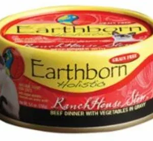Earthborn Grain-Free Ranch House Stew Canned Cat Food - 5.5 Oz - Case of 24