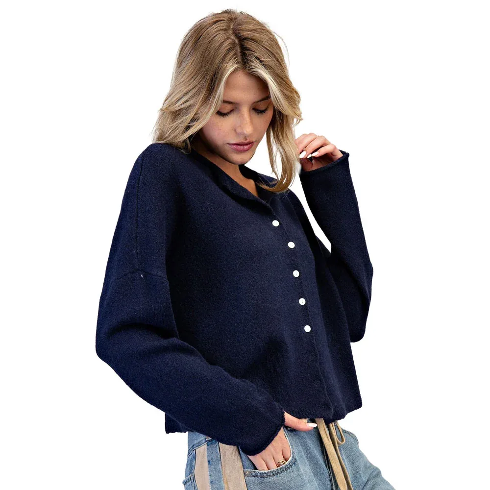 Ee Some Women's Mystic Midnight Button Down Cardigan - Image 2