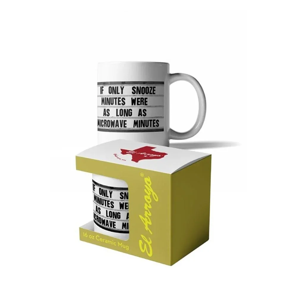 El Arroyo Snooze Minutes Coffee Mug