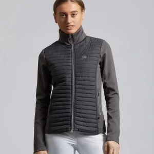 Elena Ladies Hybrid Technical Riding Jacket Anthracite Grey