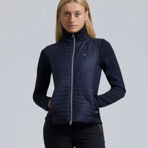 Elena Ladies Hybrid Technical Riding Jacket Navy