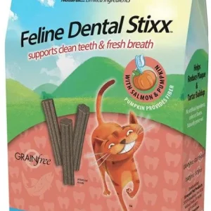Emerald Pet Feline Dental Stixx Salmon and Pumpkin Recipe