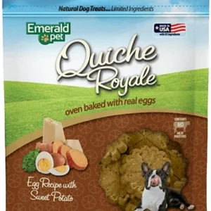 Emerald Pet Quiche Royal Sweet Potato Treat for Dogs