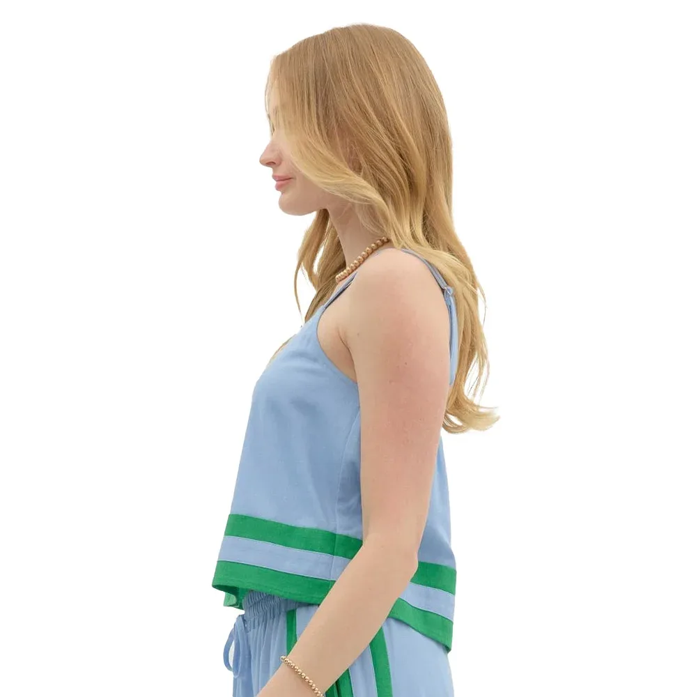 Entro Women's Blue Sleeveless Top - Image 2