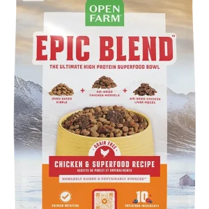 Epic Blend Chicken & Superfood Grain-Free Dog Kibble