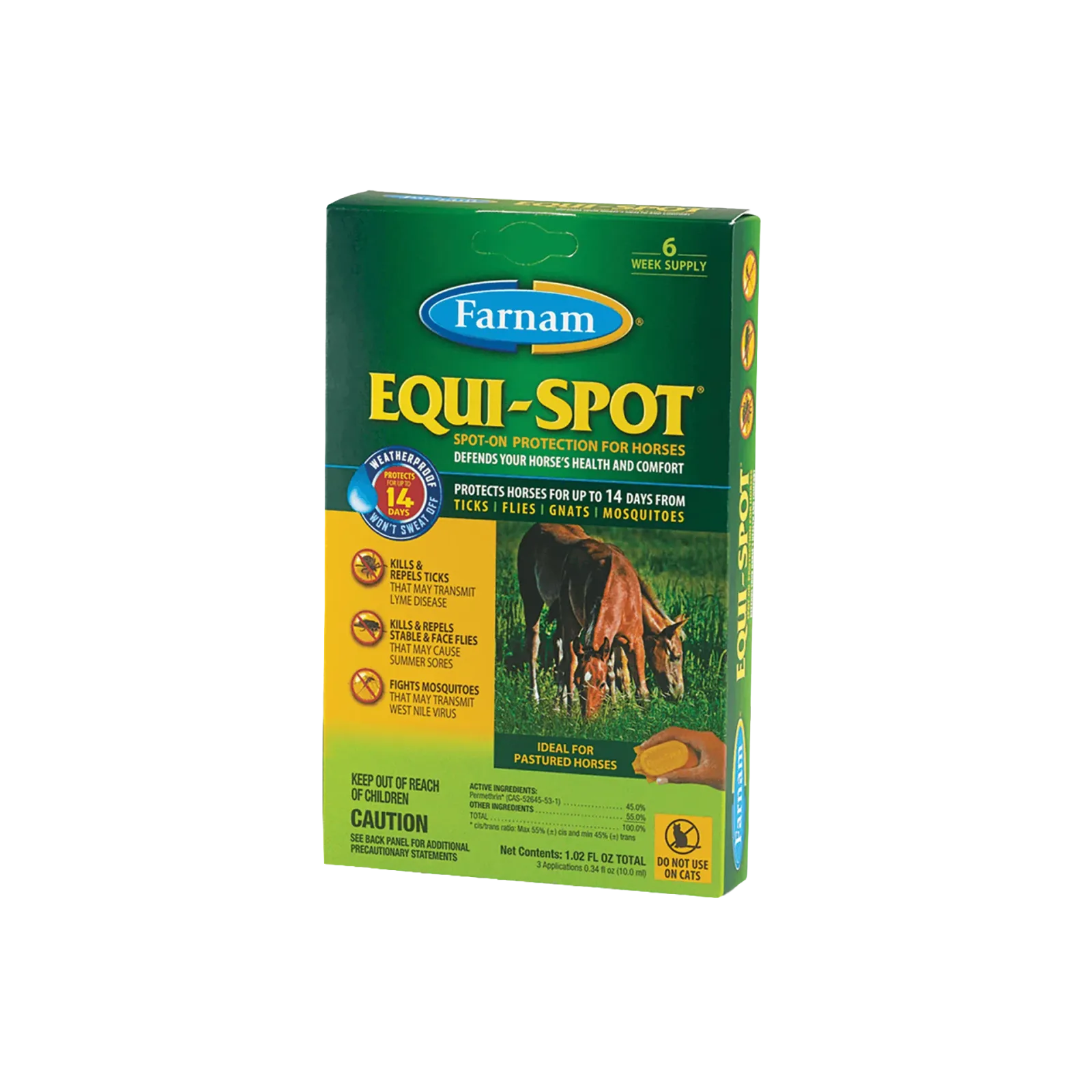 Equi-Spot® Spot-On Fly Control for Horses