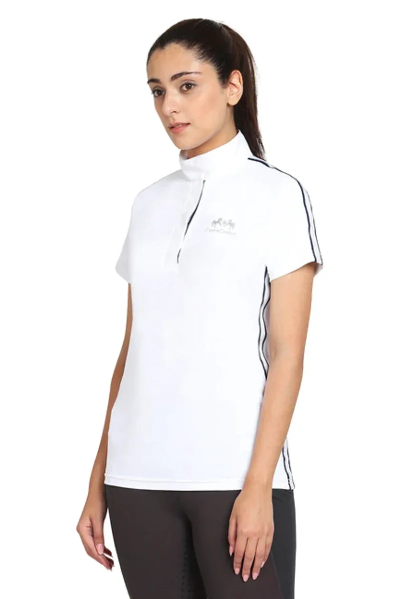 Equine Couture Ladies Eliana Short Sleeve Show Shirt - Image 2